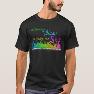 Er is een dorp voor nodig - donker t-shirt