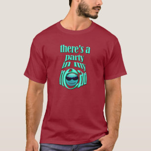 Er is een feest in mijn hoofd t-shirt