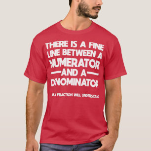 Er is een fijne lijn tussen een teller en een Den T-shirt