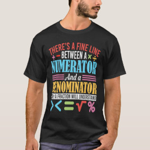Er is een fijne lijn tussen een teller en een Den T-shirt