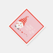 Er is één genoom zoals jij roodroze servet (Hoek)