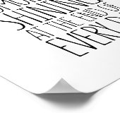 Er is een geweldige mooie morgen-schittering poster (Hoek)