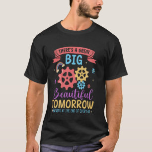 Er is een grote mooie morgen, themapark t-shirt