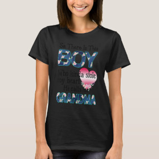 Er is een jongen die mijn hart blokkeert en roept t-shirt