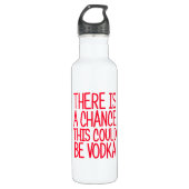 Er is een kans dat dit wodka is waterfles  (Voorkant)