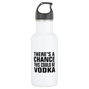 Er is een kans dat dit wodka kan zijn waterfles