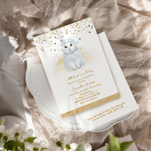 Er is een klein lammetje op weg naar religieus Bab Kaart