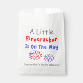 Er is een kleine vuurwerker onderweg bedankzakje (Voorkant)
