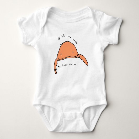 er is één krab nodig om één te kennen romper (Voorkant)