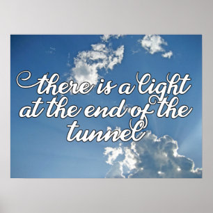 Er is een Licht aan het eind van de Tunnel Poster