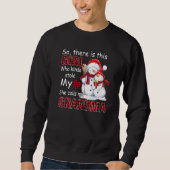 Er is een meisje dat mijn hart stal, zoon trui (Voorkant)