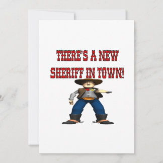 Er is een nieuwe Sherrif in de stad Kaart