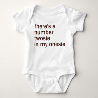 Er is een nummer Twosie in mijn... Romper