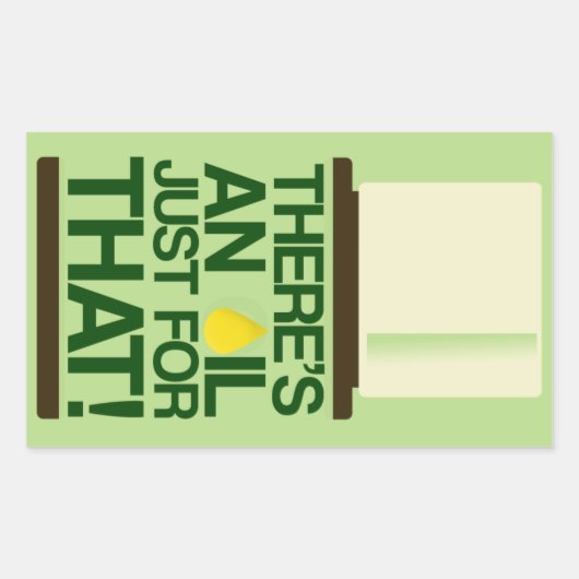 Er is een Oil Sticker (Voorkant)