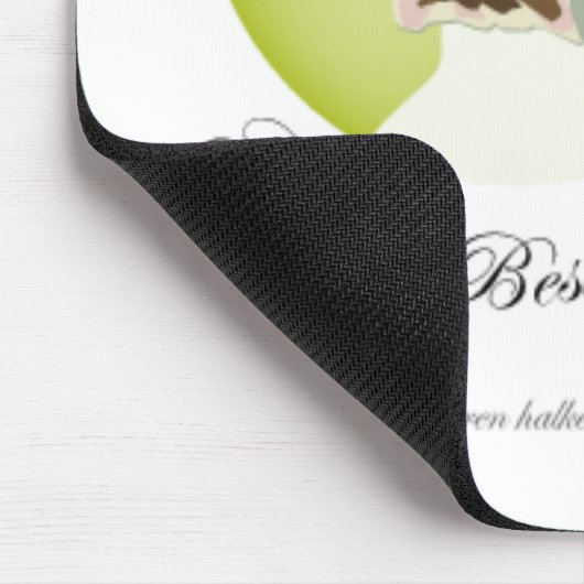 Er is een pot op mijn Mousepad. Muismat (Hoek)