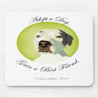 Er is een pot op mijn Mousepad. Muismat