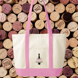 Er is een Riesling voor Alles Grappige Wijn Tote Bag