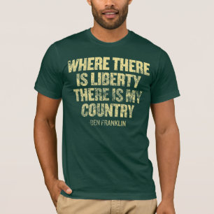 Er is een Shirt van vrijheid