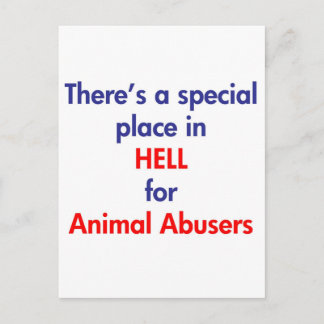 Er is een speciale plek in de hel briefkaart