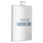 Er is geen afwerking. heupfles (Rechts)