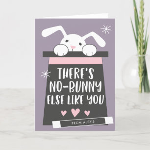 Er is geen ander konijn zoals jij Valentijnsdag Feestdagen Kaart
