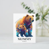 Er is geen angst dat mama hier is - Moederdag Briefkaart (Staand voorkant)