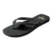 Er is geen angst dat Papo hier is | Vader Gift Teenslippers (Schuin)