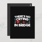 Er is geen drogen in Bridge Briefkaart (Voorkant / Achterkant)