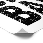 Er is geen droging in honkbal poster (Hoek)