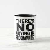Er is geen droging in programmering mok (Midden)