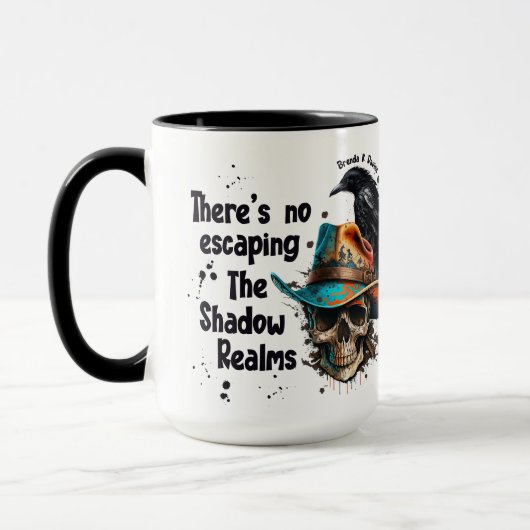 Er is geen Escaping Brenda K Davies Shadow Realms Mok (Links)