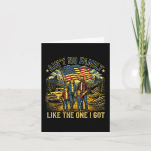 Er Is Geen Familie Zoals Degene Die Ik Heb Patriot Kaart
