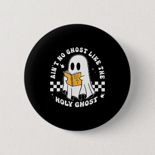 Er Is Geen Geest Als De Heilige Geest Grappige Chr Ronde Button 5,7 Cm