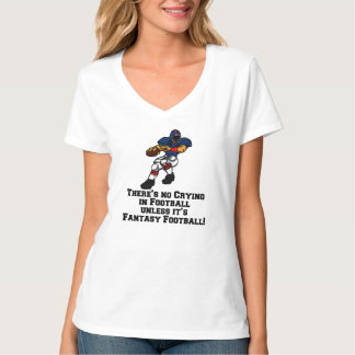 Er is geen huilen in Football T-shirt