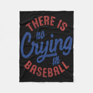 Er is geen huilen in honkbal  Game Day BA Fleece Deken