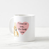 Er is geen liefde... koffiemok (Voorkant links)