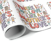 Er is geen liefde zoals een moeders liefde cadeaupapier (Rol Hoek)