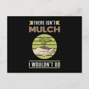 Er is geen Mulch Landscaping Grappig Briefkaart