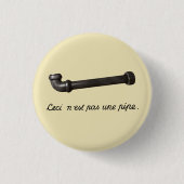 Er is geen pijp ronde button 3,2 cm (Voorkant)