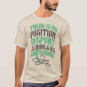 Er is geen plaats voor sport. t-shirt