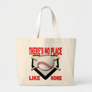 ER IS GEEN PLAATS ZOALS THUIS GROTE TOTE BAG