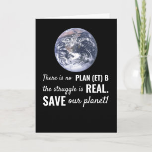 Er is geen plan B, klimaatverandering Kaart
