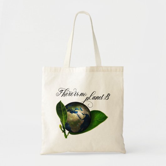 Er is geen planeet B Aardbehoud Tote Bag (Voorkant)
