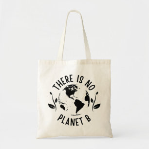 Er is geen planeet B Aarde Tote Bag