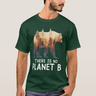 Er is geen planeet B Bedreigde Dieren grappig T-shirt