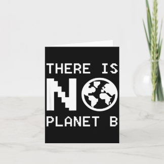 Er is geen planeet B bewustzijn milieuactivisme Kaart