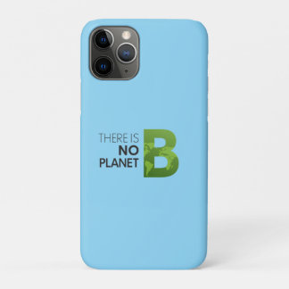 Er is geen planeet B - groene aarde typografie iPhone 11 Pro Hoesje