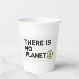 Er Is Geen Planeet B Milieuactivist Papieren Bekers