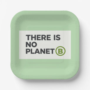 Er Is Geen Planeet B Milieuactivist Papieren Bordje