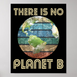 Er is geen planeet B - Milieubescherming EA Poster